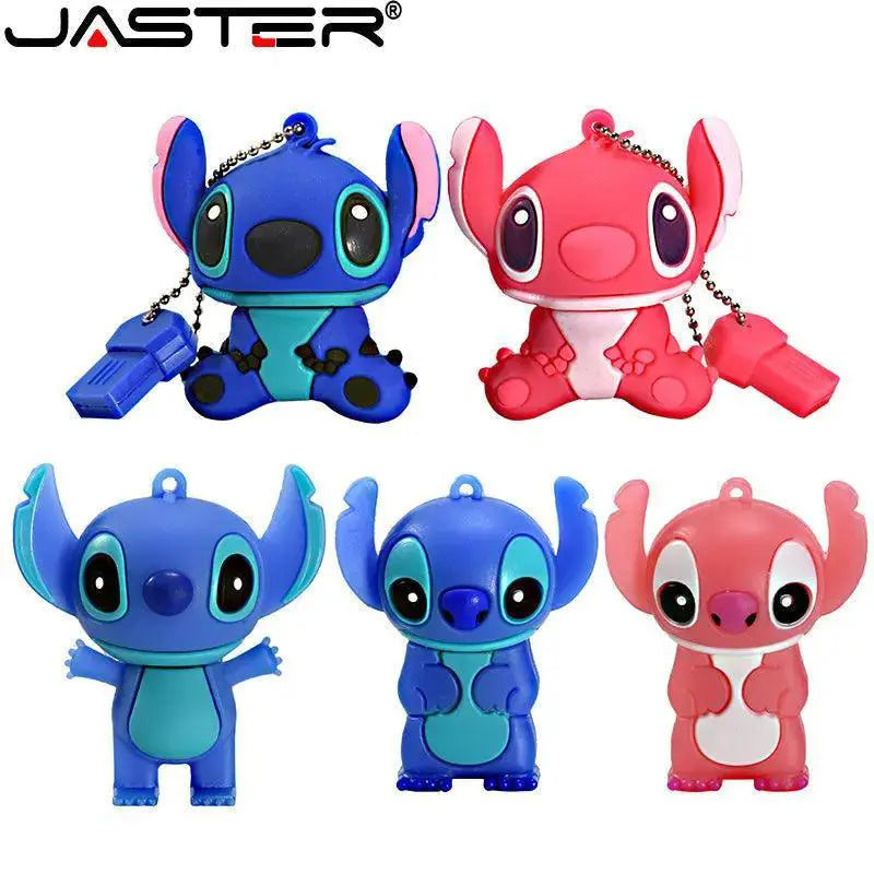 Cute Cartoon USB Flash Drive Waterproof Memory Stick 64GB