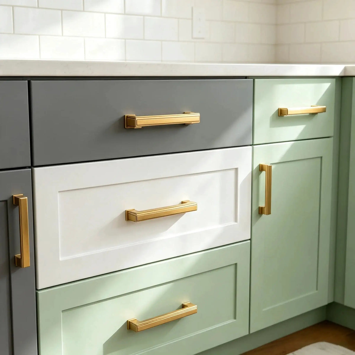 Champagne Bronze Handles - Anti Smudge — product view 4