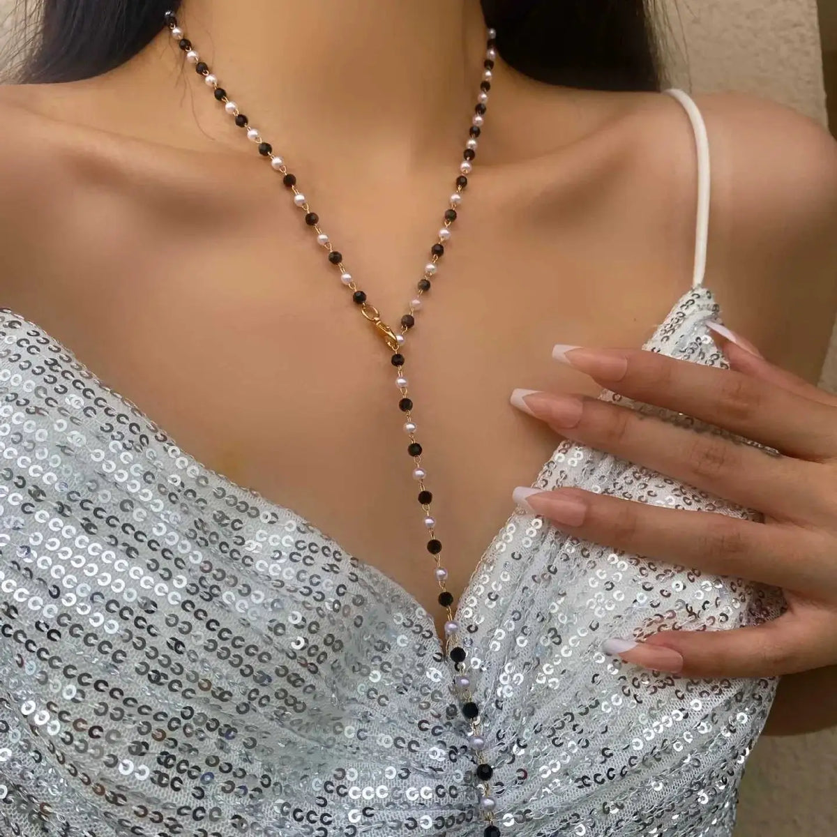Elegant Zircon Necklace for Women Glam — product view 17