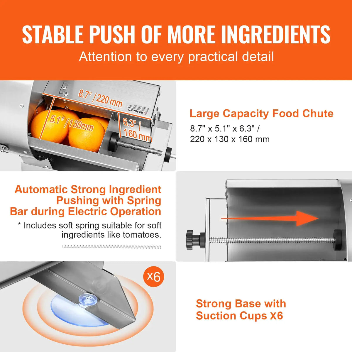 SucceBuy Electric Vegetable Slicer Thickness Adjustable — product view 5