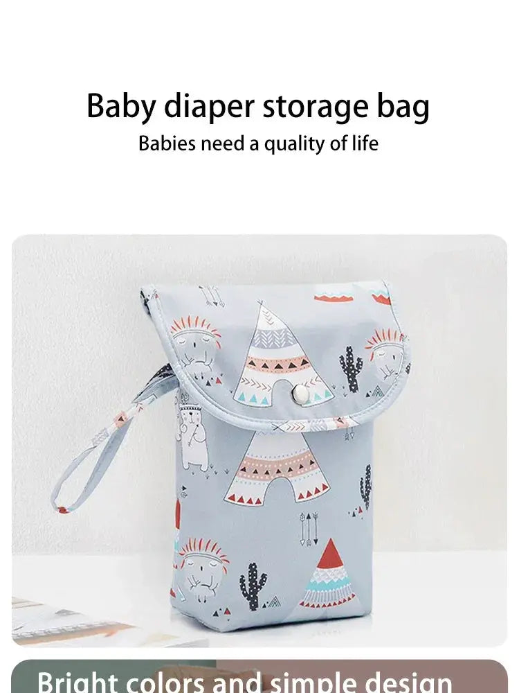 Waterproof Baby Nappy Storage Bag Outdoor Portable Mummy Bag