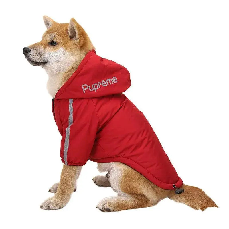 Winter Reflective Waterproof Dog Jacket for Small Dogs