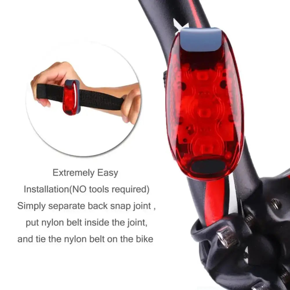 Compact LED Bicycle Taillights For Safety And Visibility