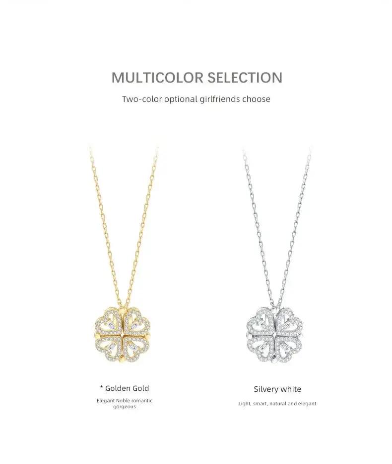 Lucky Clover Necklace for Valentine — product view 18