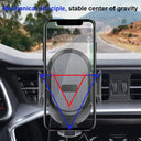 Car Mount Holder: Gravity Design Stable Suction 360 Degree Rotation