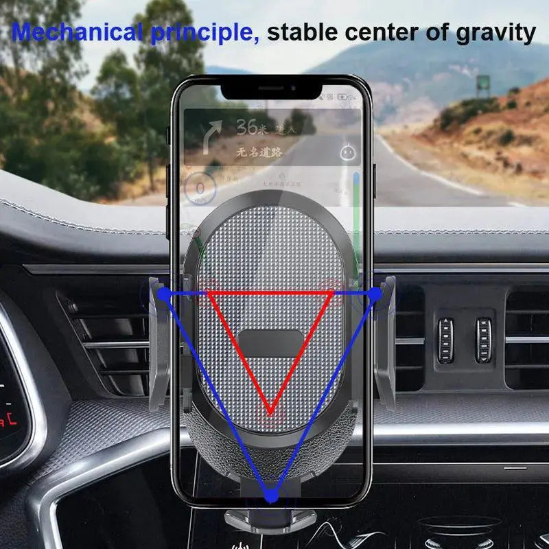 Car Mount Holder Gravity Design Stable Suction 360 Rotation
