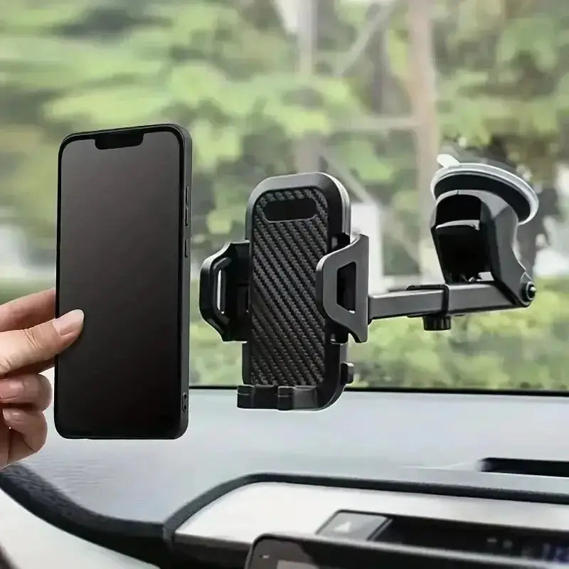 Universal Car Phone Holder 360° Rotation Sucker Mount Cellphone Car Stand Stable Mobilephone Bracket Suction Cup Support in Car