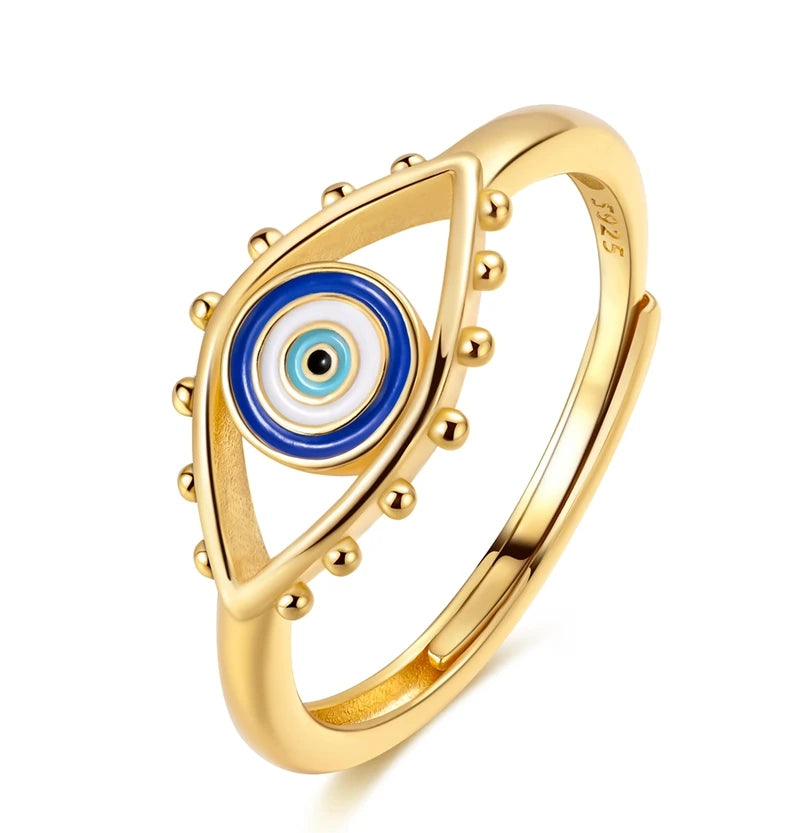 Mula Sterling Silver Ring Golden