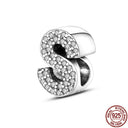 Qikaola Bracelet Charm Plata De