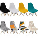 Easy Clean Shell Chair Cover for Home