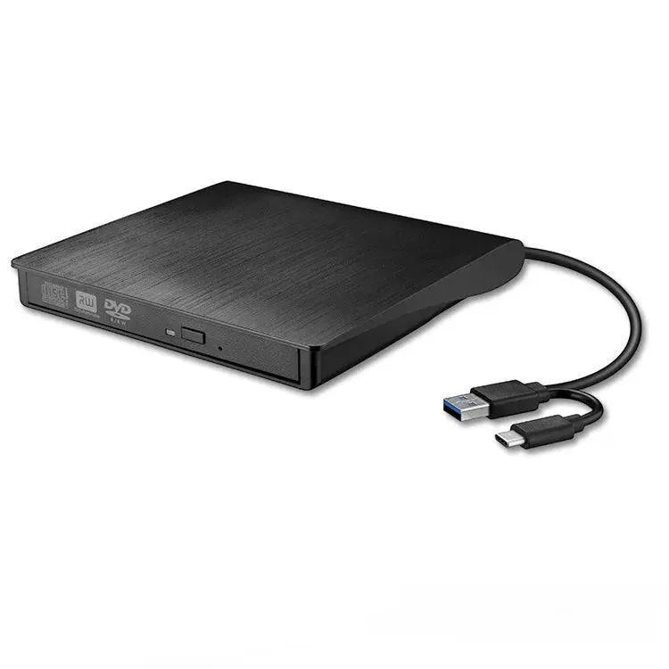 Slim External DVD RW CD Writer Drive Fast Data Transfer