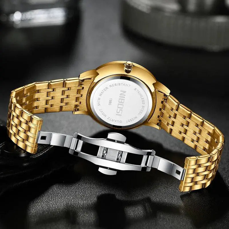NIBOSI Mens Waterproof Sport Watch Quartz Timepiece