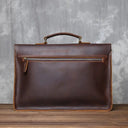 Vintage Large Capacity Crazy Horse Leather Bag For Men