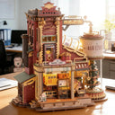 Robotime 3D Wooden Music Box Gift For Adults