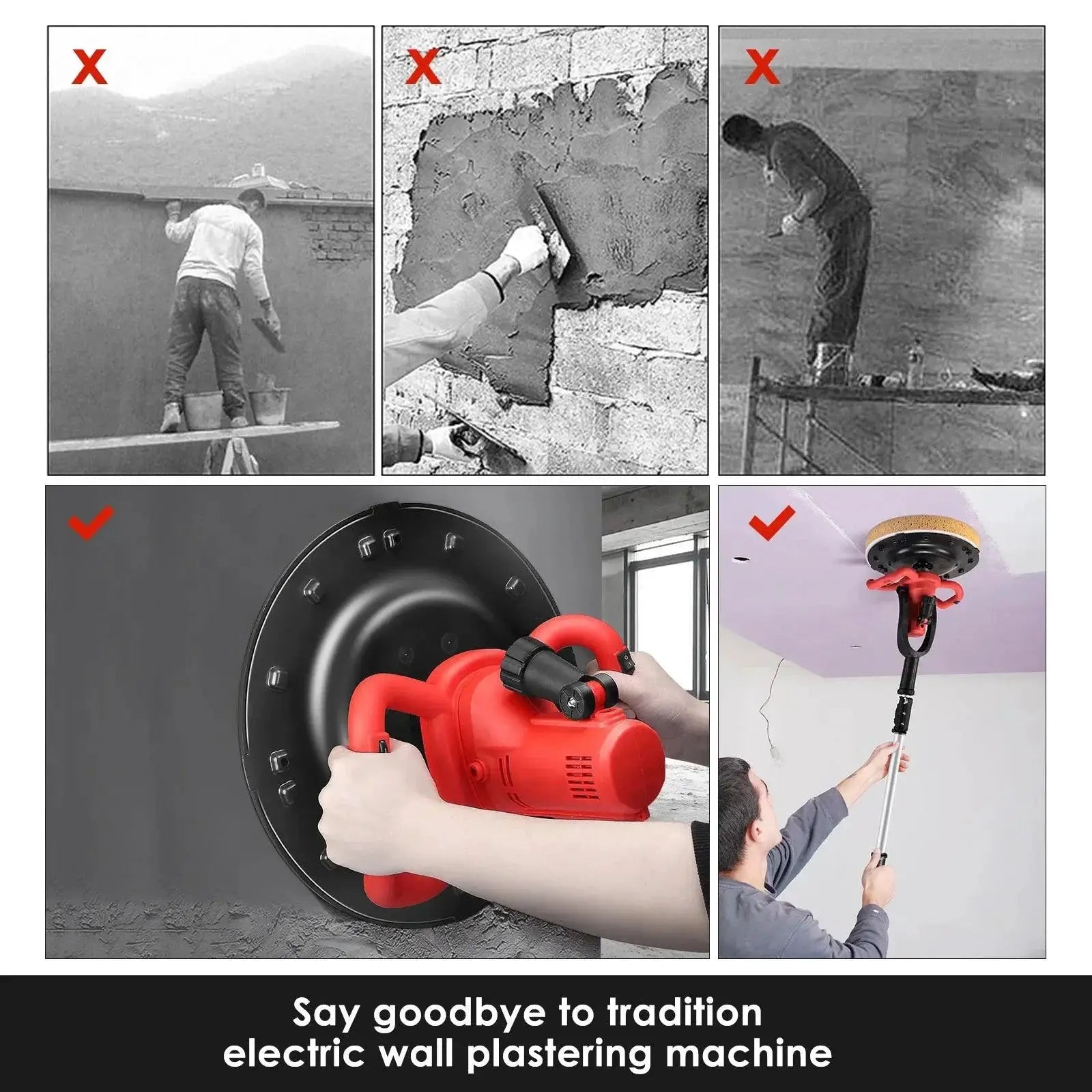 AC 220V 1700W Electric Concrete Mortar Trowel Machine