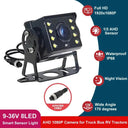 Night Vision Rear View Camera for Trucking and RVs
