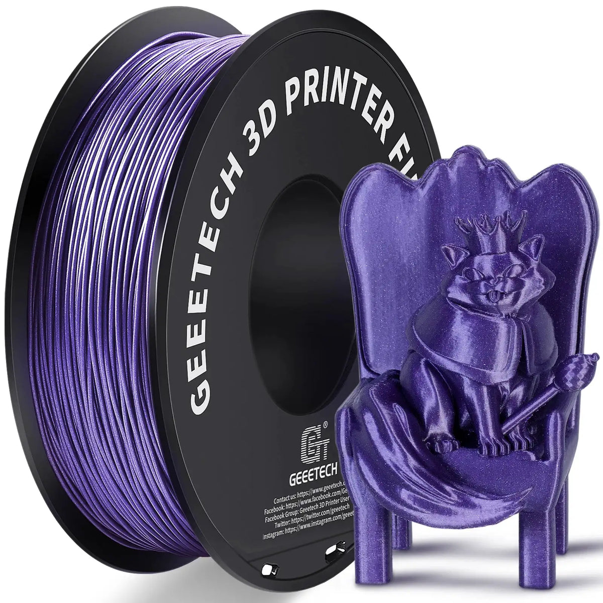 Geeetech Sparkly PLA - Smooth Precision — product view 7
