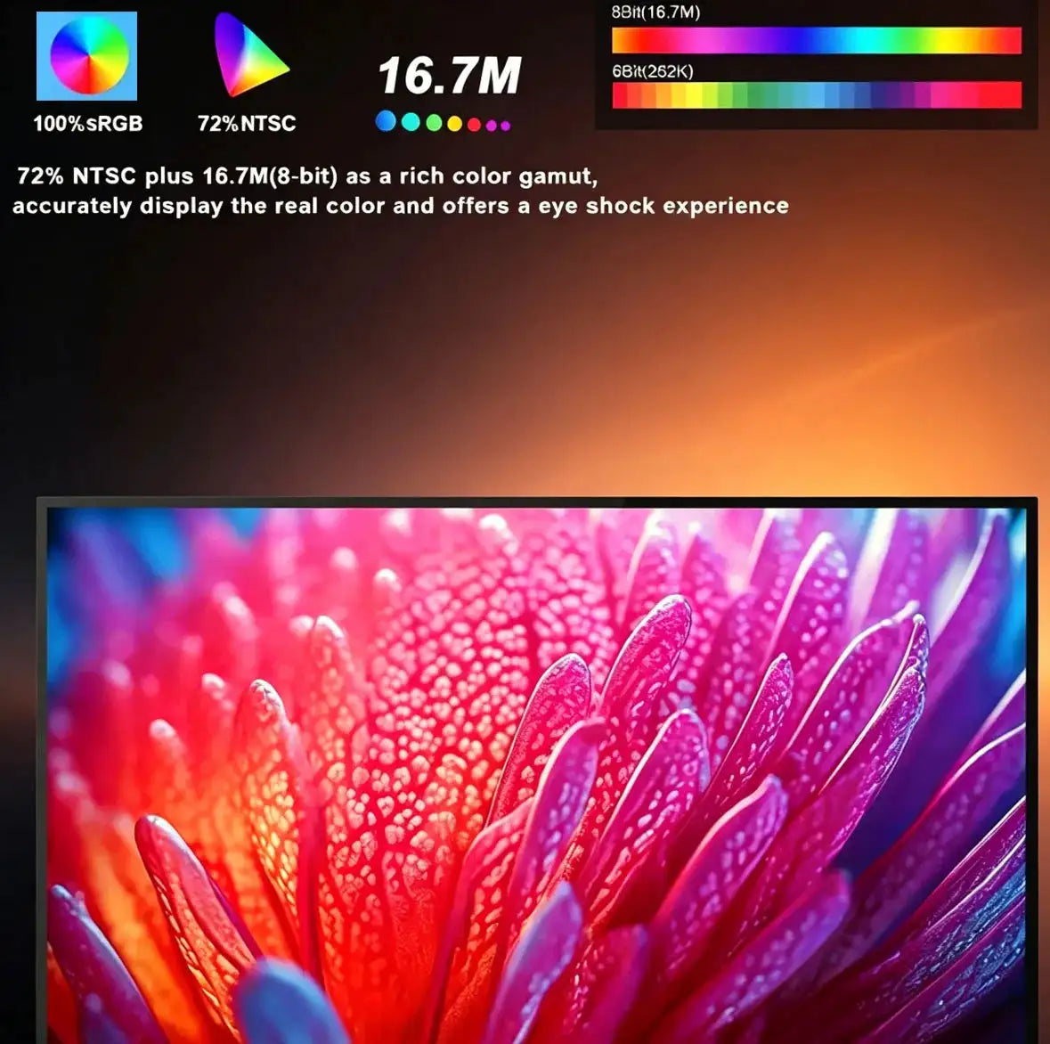 16inch Touch Portable Monitor 1920*1200P FHD IPS Screen 100%sRGB 300Nits HDR Display for Laptop/PC/Phone/Dex/PS4/PS5/SWITCH