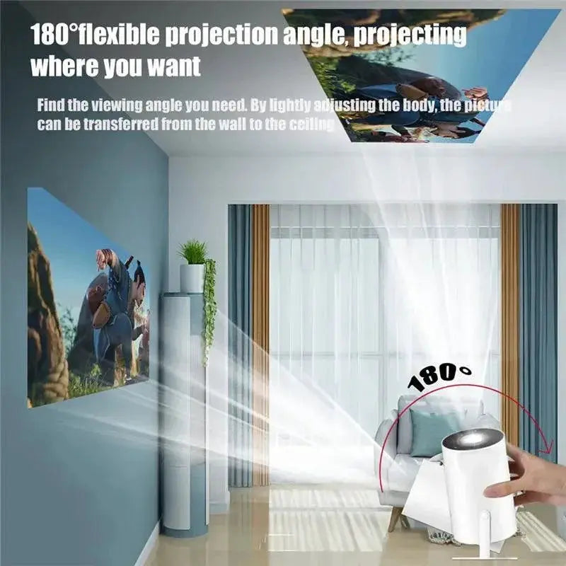 Ditong HY300 Plus HD Projector Portable 4K Android 11 Mini