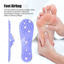 6 Section Massage Tool Electric Air Compression Leg Massager Waist Arm Leg Wraps Foot Ankles Calf Massage Machine Promote Blood