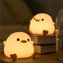 LED Duck Night Light Cute Cartoon Animals Lamp for Kids
