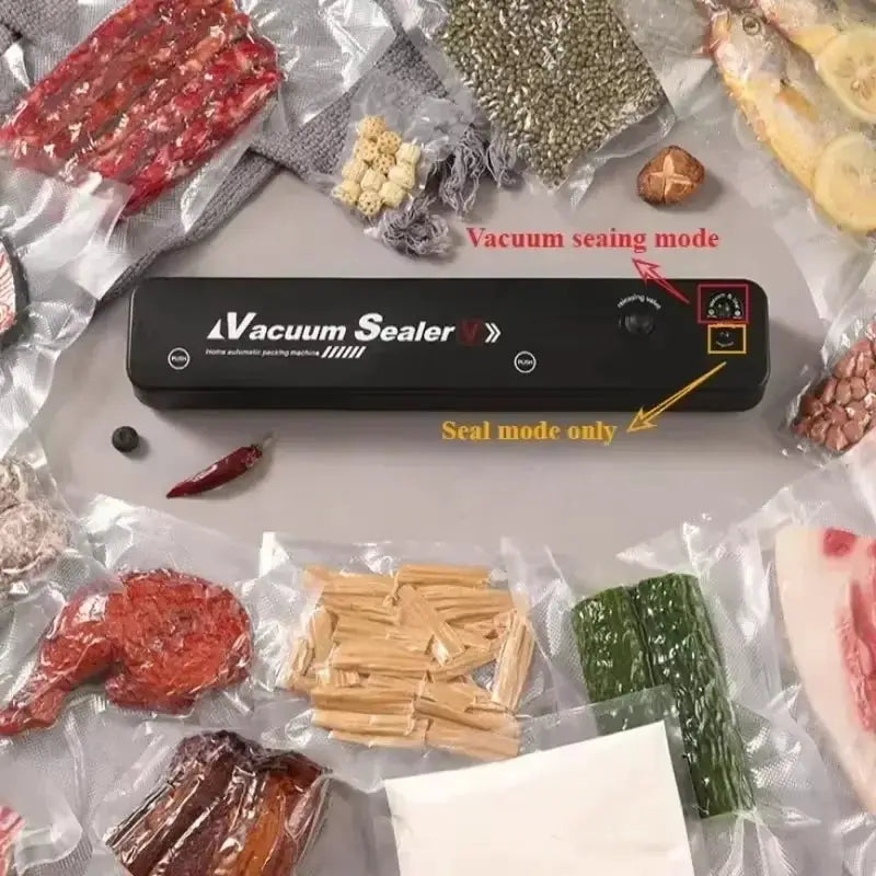 Portable Food Vacuum Sealing Machine 220V Home Use - OurLum.com