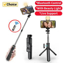 Bluetooth Selfie Stick - Wireless Remote Control