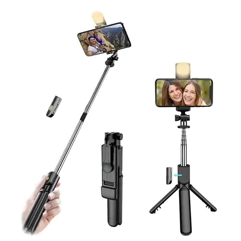 Bluetooth Selfie Stick - Wireless Remote Control — product view 1