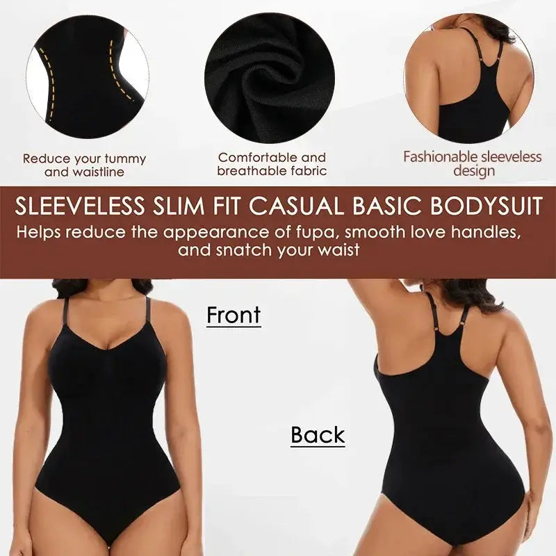 Sculpting Seamless Bodysuit Shapewear Women Tummy Control