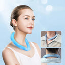 1pc Neck Cooling Ring Neck Massager Summer Cooler Tube