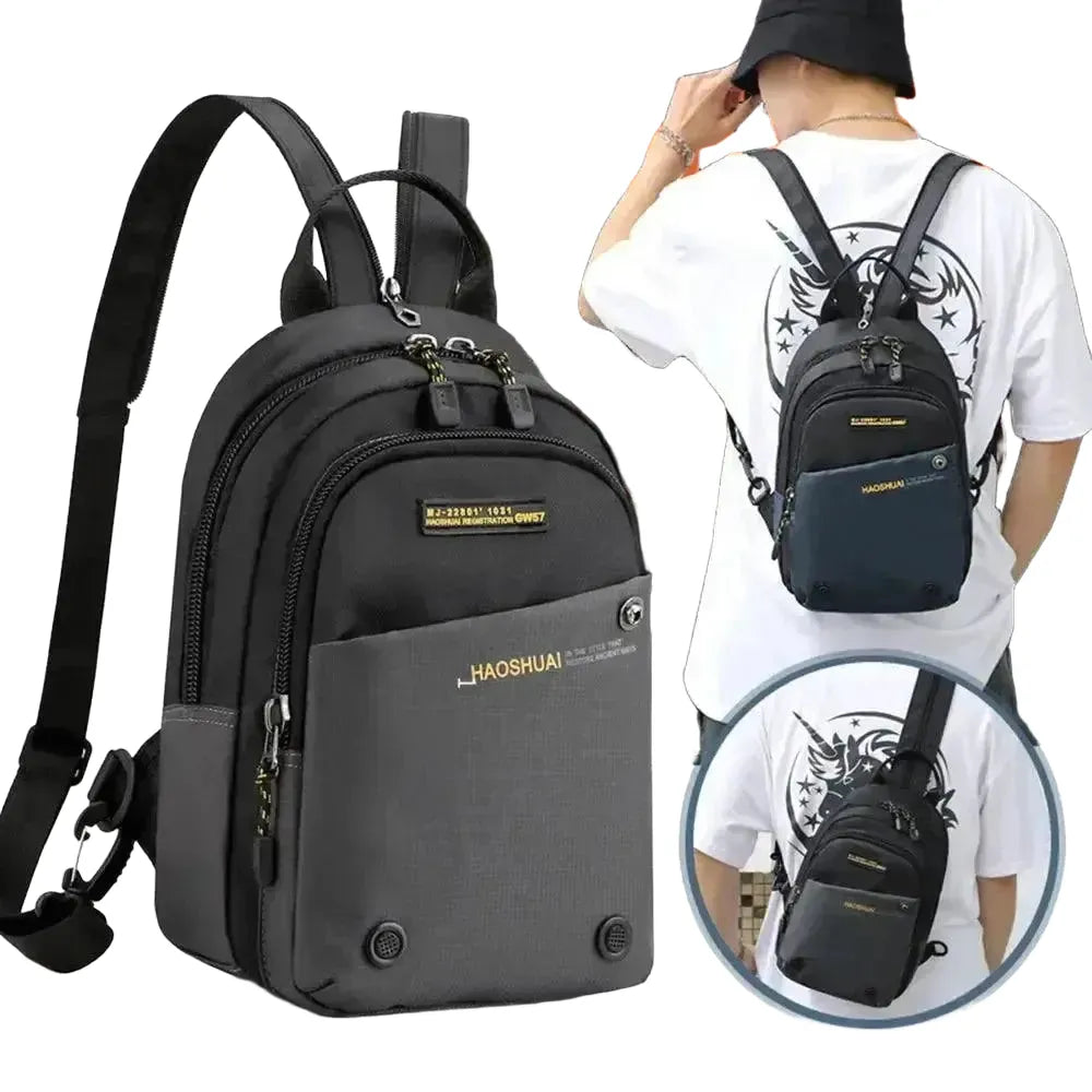 Compact Backpack for Men Travel Daypack — Army Green