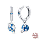 Luminous Firefly Earrings Sterling Silver