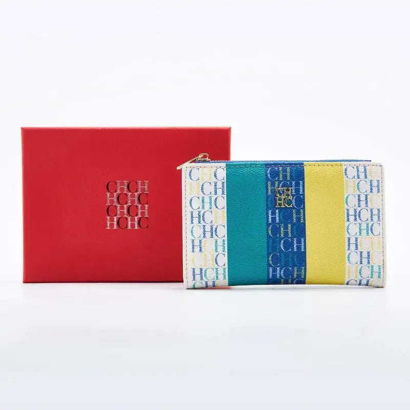 CHCH Womens Cartoon Print Long Wallet Retro Classic