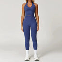 Yoga Set Seamless Fitness Suit Women 3 Piece