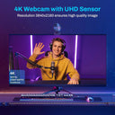 Webcam with Ultimate Clarity and Autofocus for Streaming