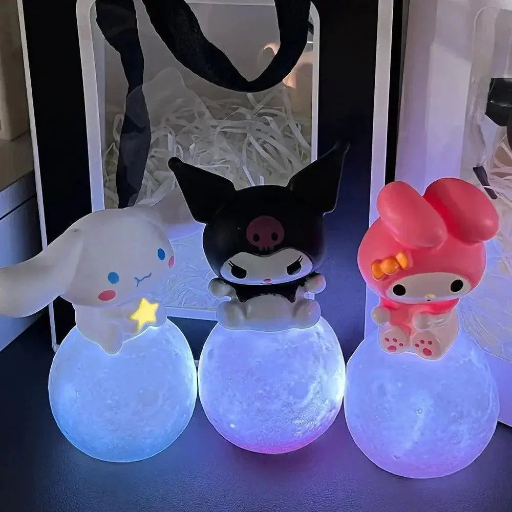 3D Moon Lamp USB Galaxy Night Light for Home Decor
