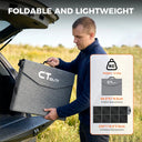 CTOLITY Foldable Solar Panel for Outdoor Power