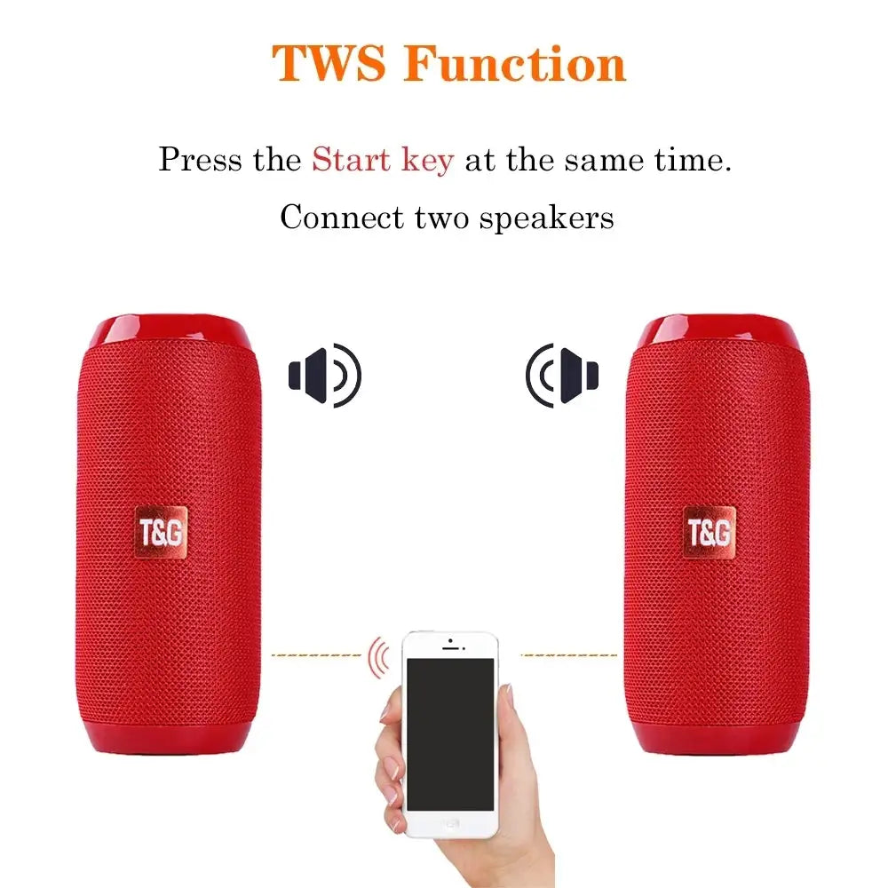 Portable Bluetooth Speaker With Bass — product view 5