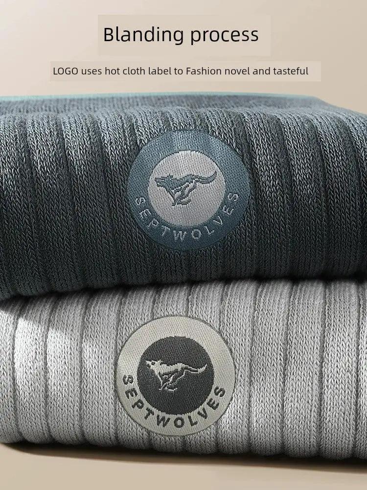 Ultimate Comfort Cotton Socks For Men Sweat Absorbing
