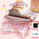 Transparent Acrylic Kalimba 17 21 Key Crystal Thumb Piano