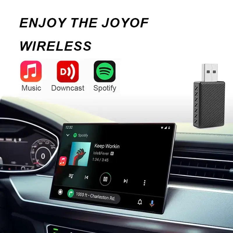 Wireless CarPlay And Android Auto 2 In 1 AI Box