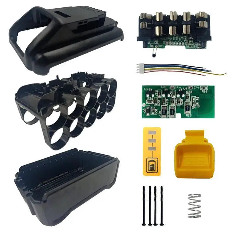 10*21700 DCB200 Li-ion Battery Case For Dewalt Tools Storage - OurLum.com