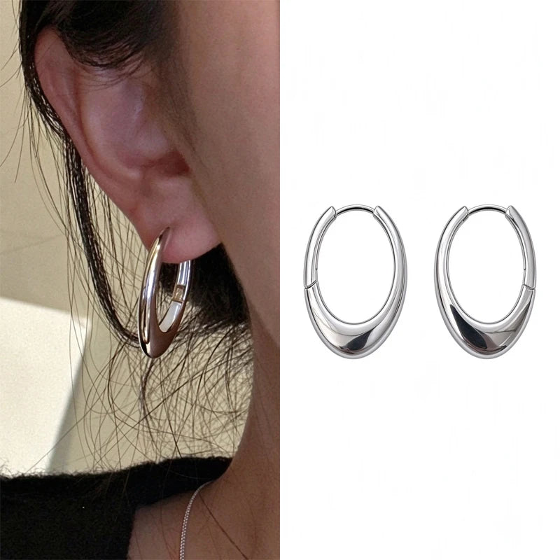 Sterling Silver Earrings Piercing Vintage