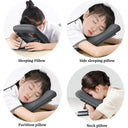 Ergonomic Folding Memory Foam Nap Pillow for Cervical Support
