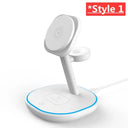 Magnetic Wireless Charger - 3in1 Fast Charging