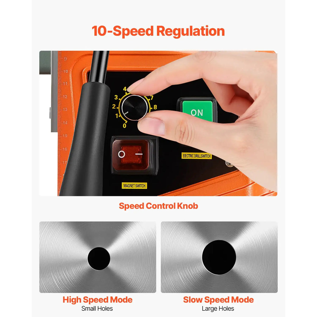 Heavy Duty Magnetic Drill Press Heavy — product view 4