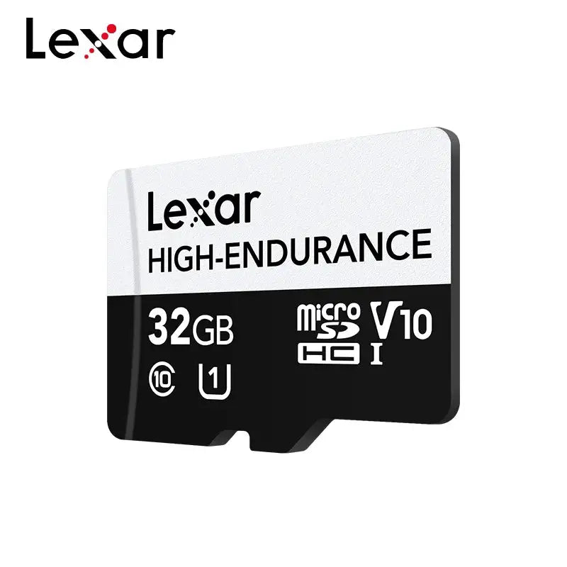 Original Lexar Micro SD Card for Dash Cam Home Eecurity or Eurveillance Cameras High Endurance V30 Memory Card 32GB 64GB 128GB