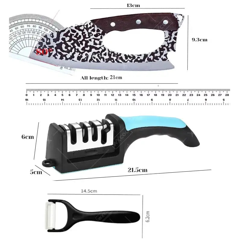 Multifunctional Handmade Forged Stainless Steel Chef Knife - product image 6