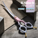 Fenice Curved Grooming Scissors for Dogs Cats Precision Results