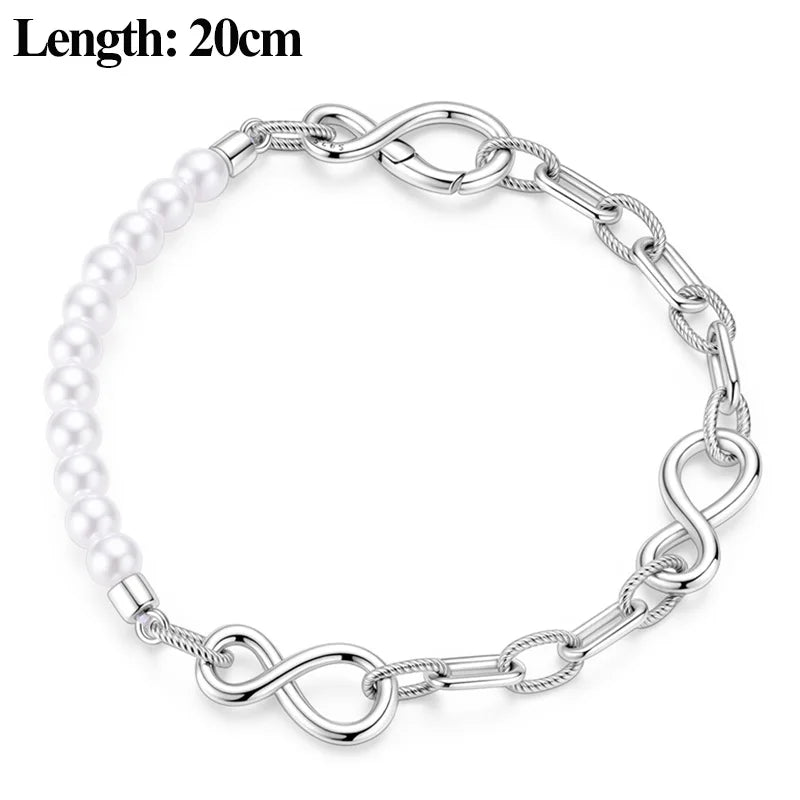 S Sterling Silver Bracelet Zirconia